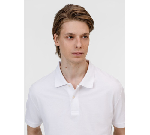 Рубашка поло унисекс Pacific, белая