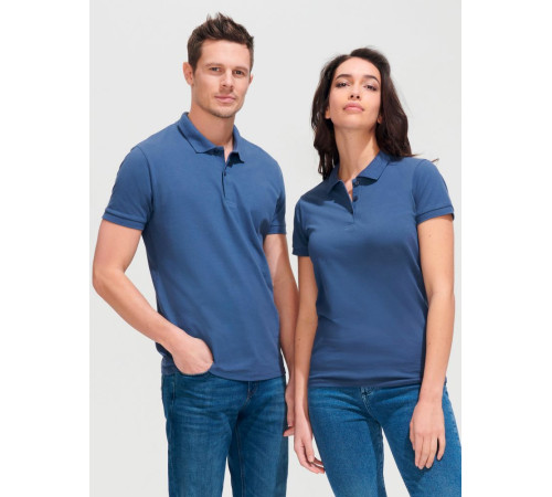 Рубашка поло женская Perfect Women 180 серый меланж