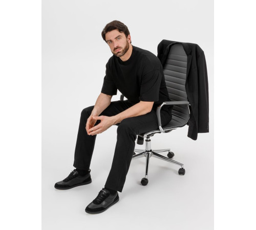 Футболка оверсайз Big Boss, черная