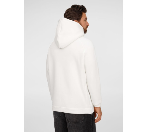 Худи унисекс оверсайз Easy Street, молочно-белое