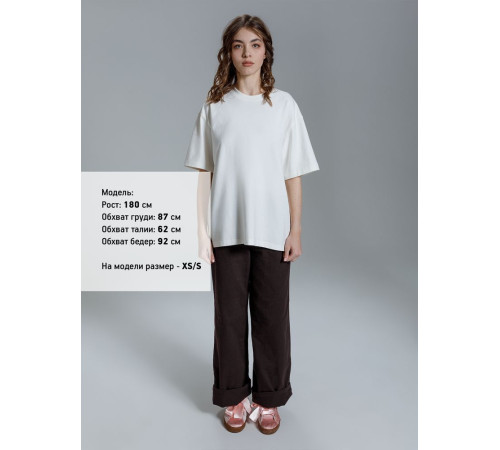 Футболка оверсайз Kangas, белая