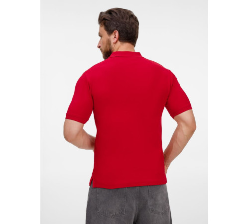 Рубашка поло унисекс Upswing, красная