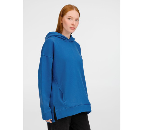 Худи оверсайз унисекс Tolla, синее (джинс)