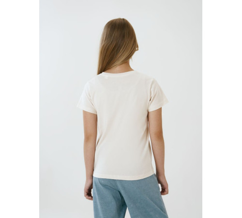 Футболка детская T-Bolka Kids, молочно-белая