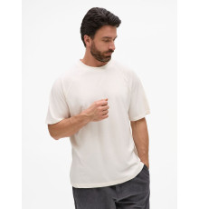 Футболка унисекс оверсайз T2, молочно-белая