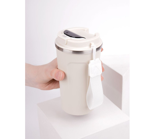 Смарт-стакан с заменяемой батареей tellMug, ver.2, молочно-белый