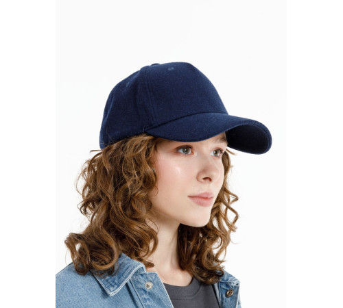 Бейсболка Woolridge, темно-синяя