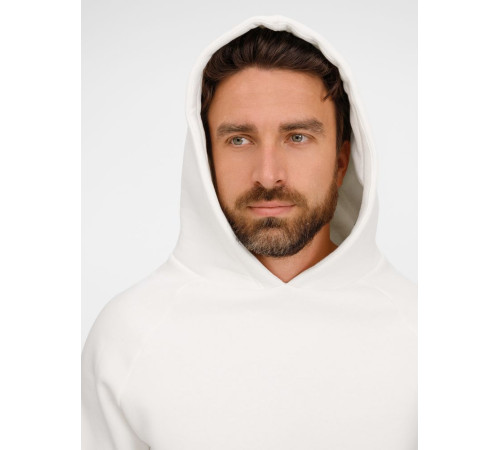 Худи унисекс оверсайз Easy Street, молочно-белое