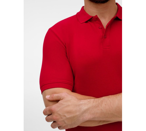 Рубашка поло унисекс Upswing, красная