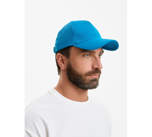 Бейсболка Yonkers, ярко-голубая