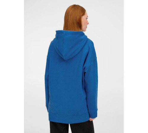 Худи оверсайз унисекс Tolla, синее (джинс)