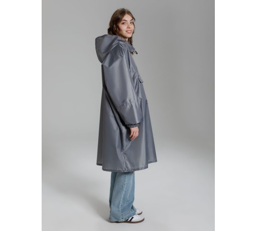 Дождевик-анорак Alatau, серый, единый размер