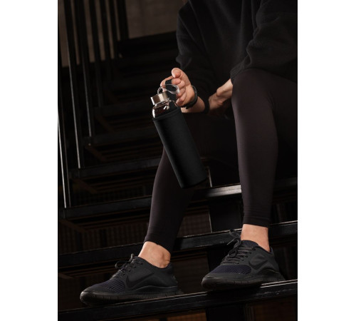 Бутылка для воды Sleeve Ace, черная