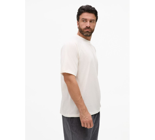 Футболка унисекс оверсайз T2, молочно-белая