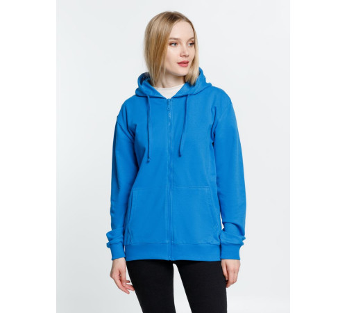 Толстовка на молнии с капюшоном Siverga 2.0, бирюзовая