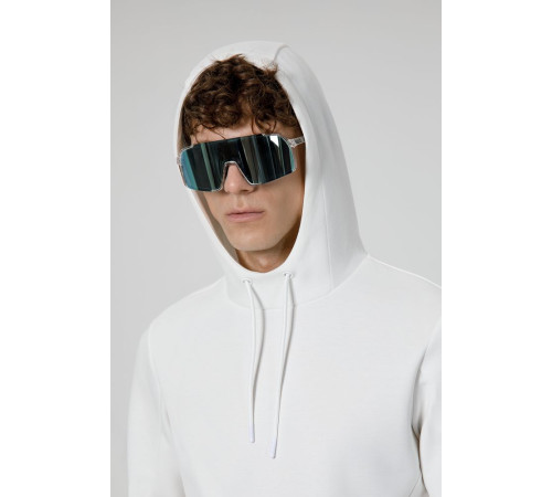 Худи унисекс Begi, молочно-белое