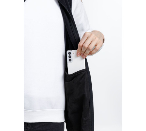 Жилет флисовый унисекс Nesse, черный