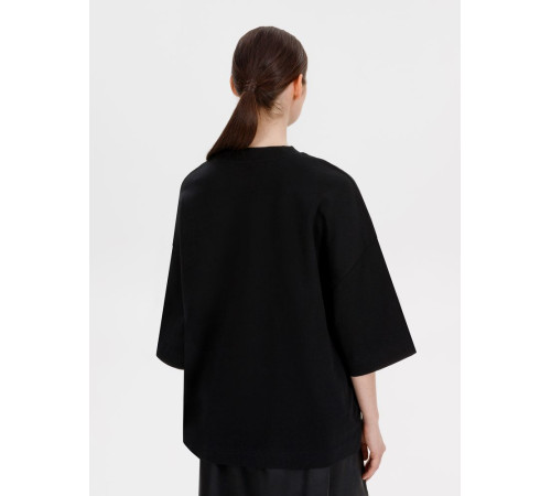 Футболка оверсайз Big Boss, черная