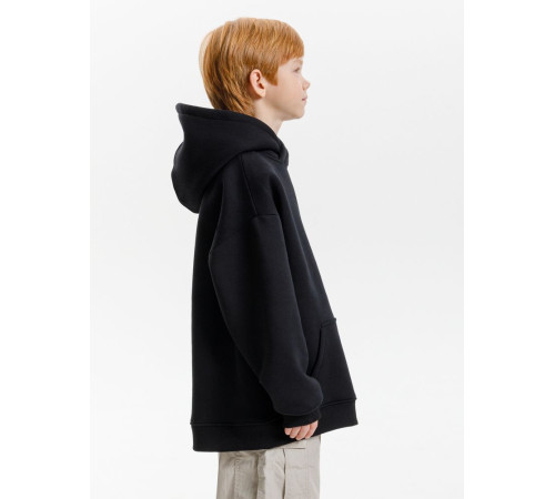 Худи детское оверсайз Junipero, черное