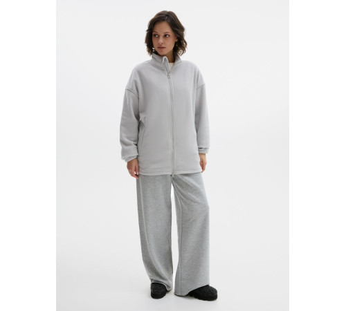 Куртка флисовая унисекс Nebo, светло-серая