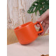 Чашка Jumbo в коробке матовая, оранжевая