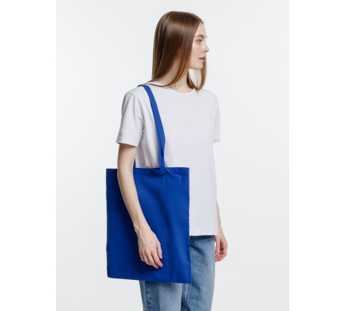 Холщовая сумка Optima 135, ярко-синяя