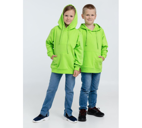 Худи детское Kirenga Kids 2.0, зеленое яблоко