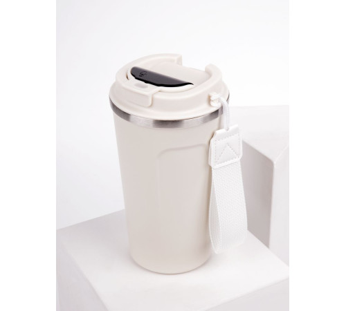 Смарт-стакан с заменяемой батареей tellMug, ver.2, молочно-белый