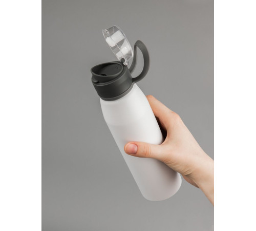 Бутылка для воды Billy Gym, матовая белая