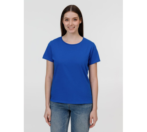 Футболка женская E150, ярко-синяя