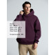 Худи Kulonga Oversize, фиолетовое