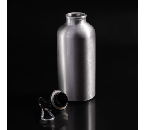 Бутылка для воды Funrun 400, серебристая