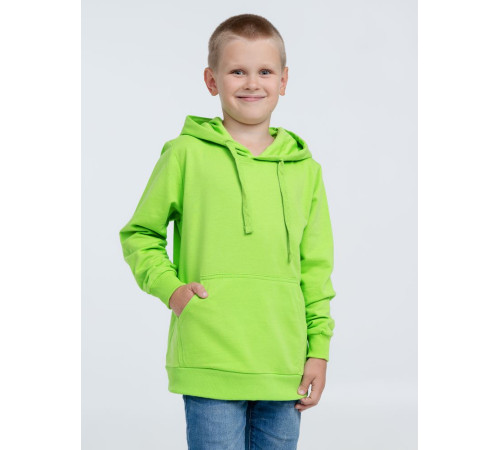 Худи детское Kirenga Kids 2.0, зеленое яблоко