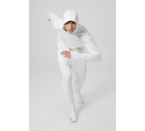 Худи унисекс Begi, молочно-белое