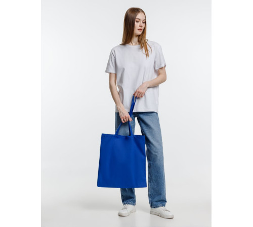 Холщовая сумка Optima 135, ярко-синяя