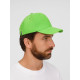 Бейсболка Buffalo, зеленое яблоко