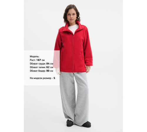 Куртка флисовая унисекс Ben Mac, красная