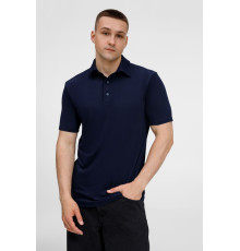 Рубашка поло унисекс Senti, темно-синяя