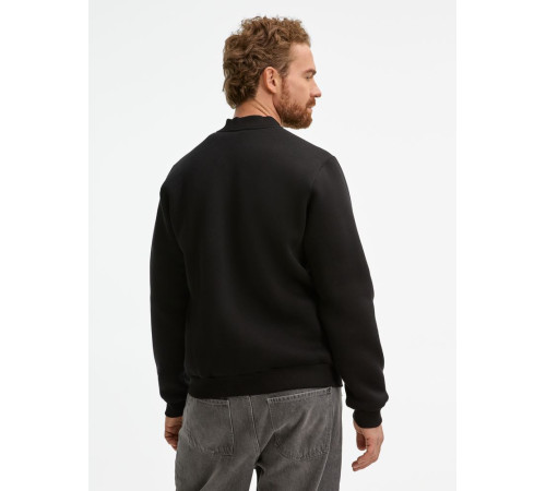 Бомбер унисекс Estado, черный