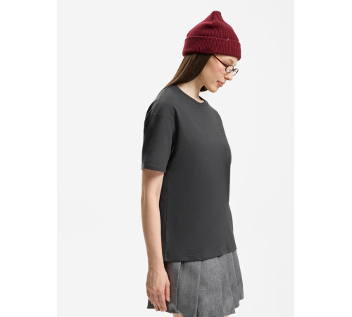 Футболка унисекс Durington, темно-серая (графит)