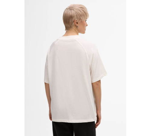 Футболка унисекс оверсайз T2, молочно-белая