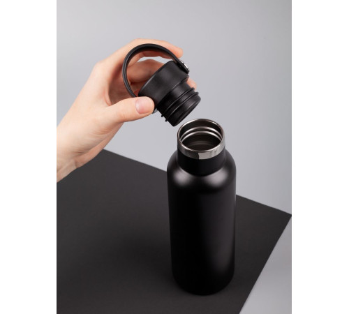 Термобутылка Bidon, черная