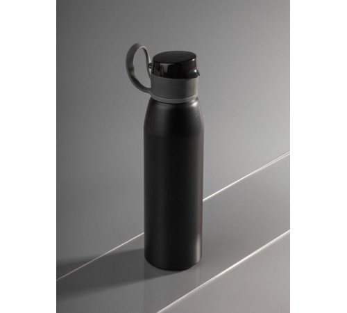 Бутылка для воды Billy Gym, матовая черная