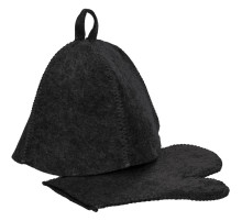 Набор для бани Heat Off, ver.2, черный