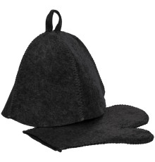 Набор для бани Heat Off, ver.2, черный