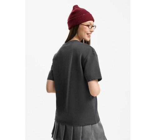 Футболка унисекс Durington, темно-серая (графит)