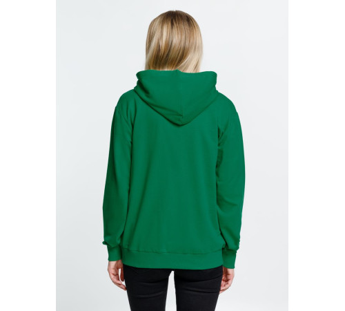 Толстовка на молнии с капюшоном Siverga, зеленая