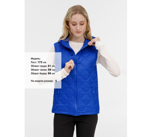 Жилет унисекс Tarnaby, ярко-синий