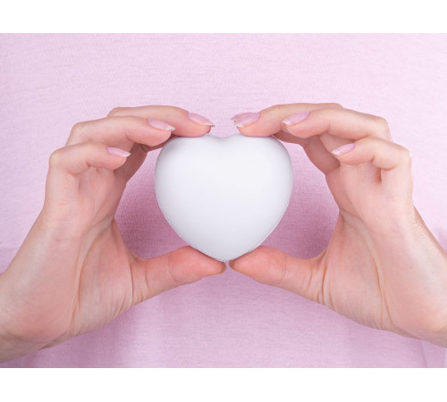 Антистресс «Сердце», белый