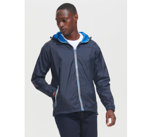 Ветровка Skate, камуфляж с синим